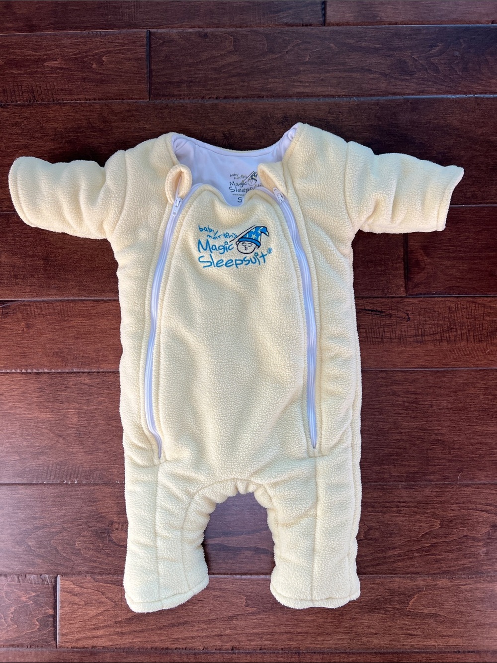 Magic Sleepsuit Yellow Fleece Baby Sleep Sack